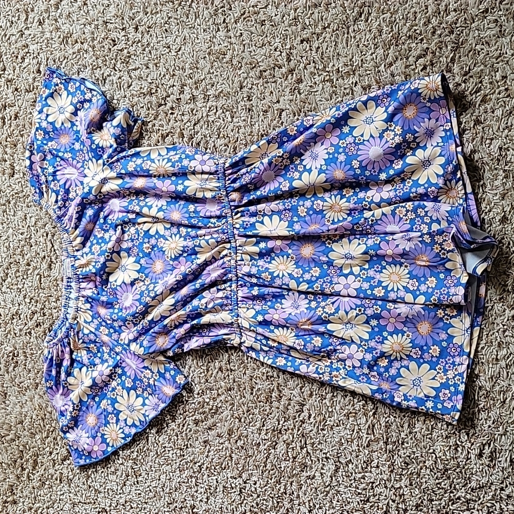 Deeba Flutter Sleeve Romper